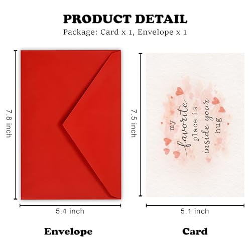 Heartfelt Father's Day Card for Husband from Wife - Romantic Gift