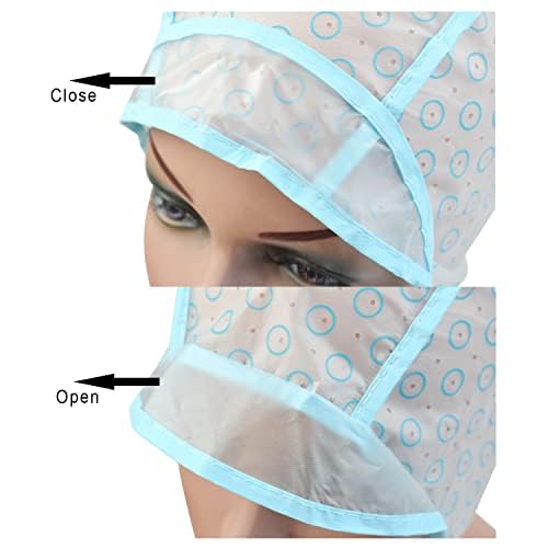 Hair Coloring Highlight Cap with Crochet Hook Dyeing Kit