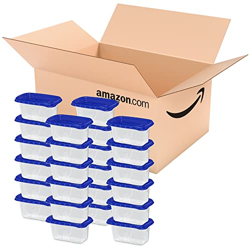 Ziploc Reusable Food Storage Containers, Mini Rectangle, 24 Count