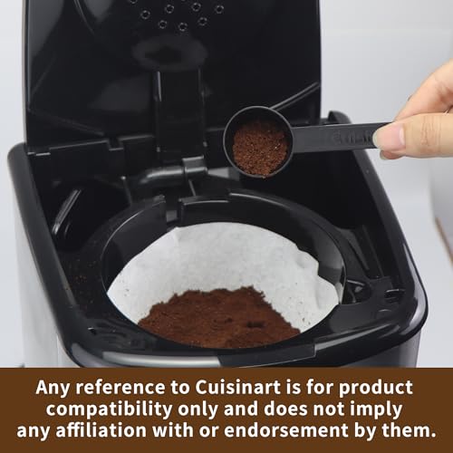 Brikinte Disposable Coffee Paper Filters for Cuisinart, 100 Pack
