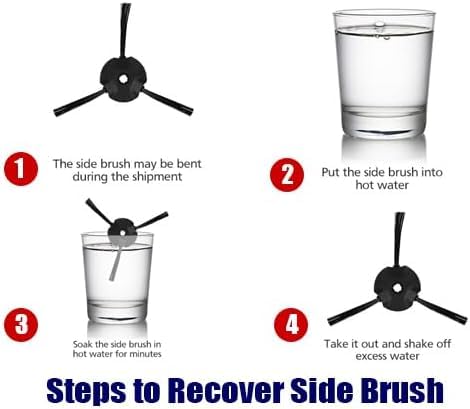 Replacement Parts Accessories for Shark Matrix AV2310AE/RV2310AE/UR2360S Ultra /UR2350AE,2 Main Brushes, 2 Dustbin Filters, 6 Side Brushes,2 sets Foam filters 1 Main Brush Cover