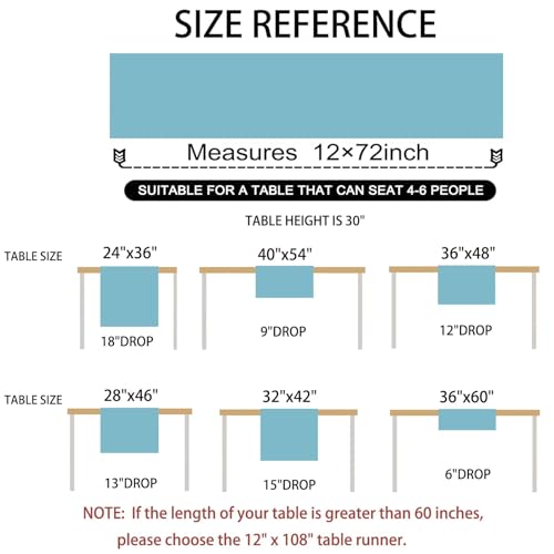 Black Sequin Table Runner 12x72 Inches - 6 Pack, Elegant Party Decor