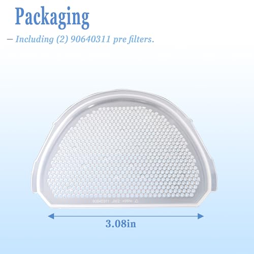 90640311 Vacuum Pre-Filter Replacement for Black & Decker - 2 Pack