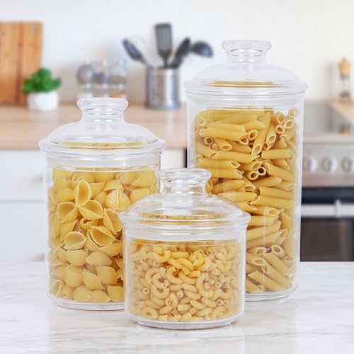 Acrylic Airtight Candy Jar - 34oz/1L Cookie Jar by JOEY'Z