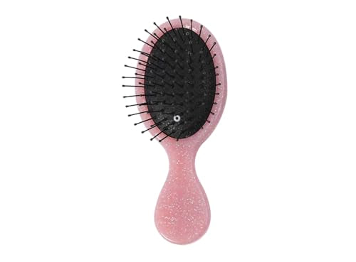 Toddler Detangler Hair Brush - Pink Travel Detangling Brush for Kids & Women