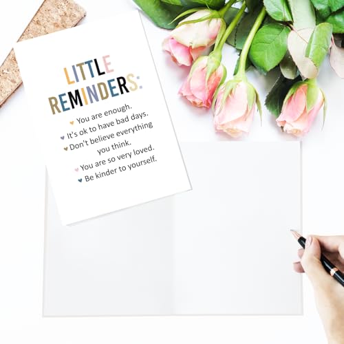 You Are Enough Encouragement Card for Family & Colleagues