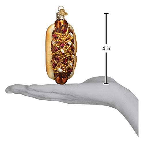 Chili Cheese Dog Christmas Ornament - Handcrafted Holiday Decoration
