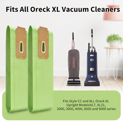 3 Pack Type CC Vacuum Bags for Oreck XL Upright Cleaners