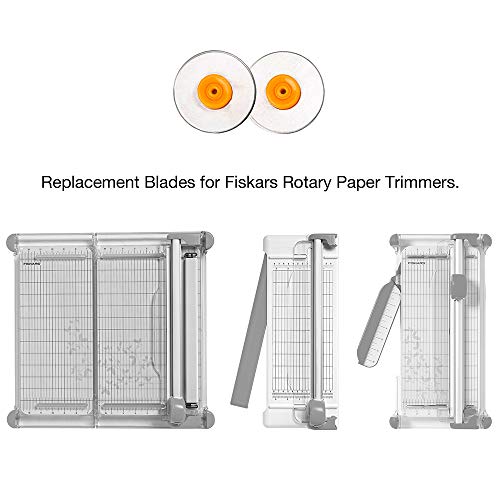 Fiskars 28mm Rotary Cutter Blades - 2-Pack, Style F Replacement