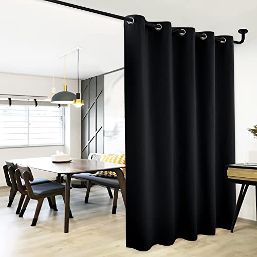 NICETOWN Blackout Patio Door Curtain - 70"W x 95"L Thermal Insulated Drape