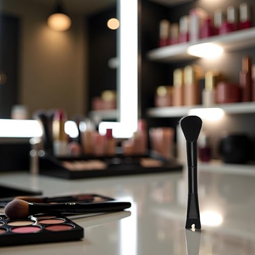 Zhuluck U-Shaped Nose Contour Makeup Brush - Dual-Ended Precision Sculpting Tool
