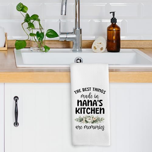 Nana Kitchen Dish Towels - Microfiber, 16x24in, Stylish & Versatile Gifts