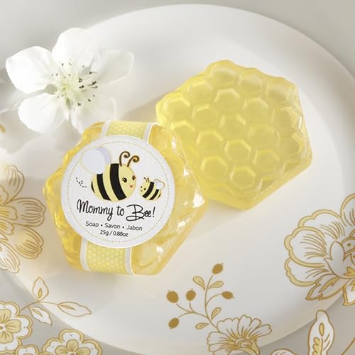 Honeycomb Soap Favor for Baby Shower - Mommy to Bee