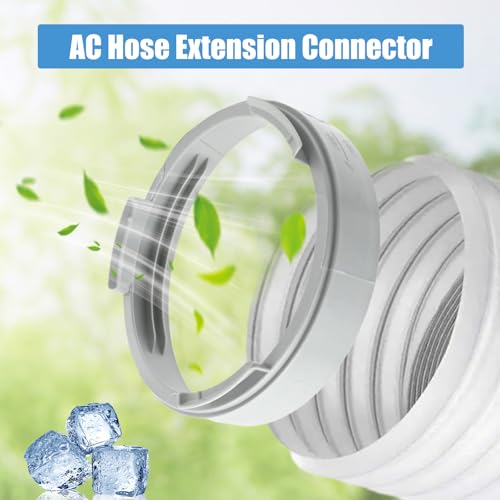 Portable Air Conditioner Hose Connector - 5.9 Inch Universal AC Extension