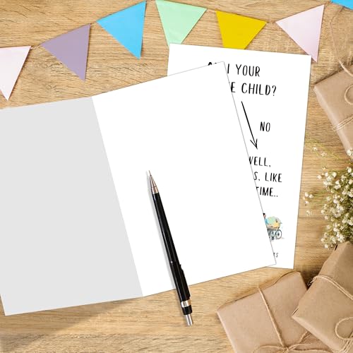 Funny Birthday Card for Mom - Am I Your Favorite Child? - Design 10