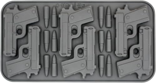 Pistol-Shaped Silicone Mold for Chocolate and Candy Crafts