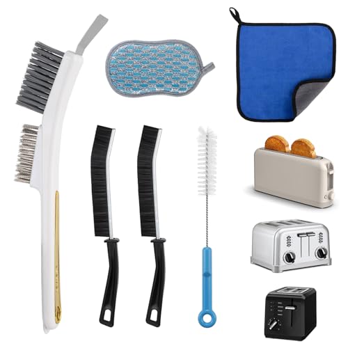 Toaster Cleaning Brush Set for 2 & 4 Slice Toasters & Ovens