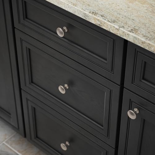 Franklin Brass Satin Nickel Cabinet Knob 1-1/4" | Durable Handle