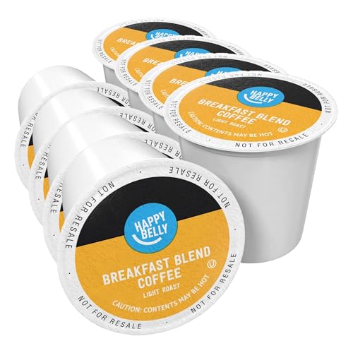 Happy Belly Breakfast Blend Light Roast Coffee Pods - 24 Count