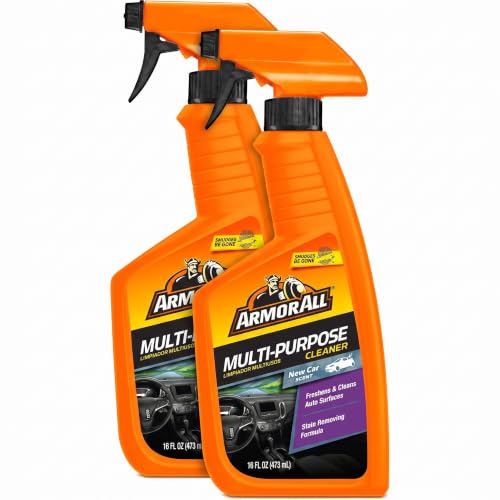 Armor All Multi-Purpose Car Interior Cleaner Spray - Original 16 Fl Oz Pack of 2