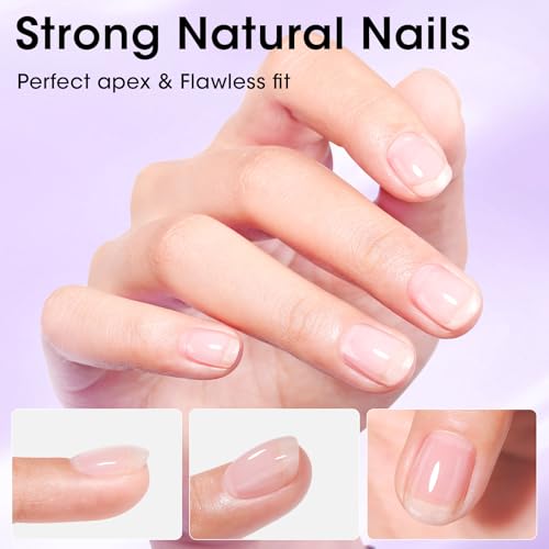 GELLEN Clear Builder Gel for Nails - 18ml Hard Gel for Extensions