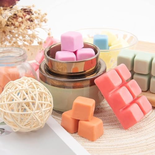 UCC Premium Soy Wax Melts - 4 Pack Scented Mix (Sun-Drenched Blooms, Blackcurrant Nectar, Candied Juniper Berry)
