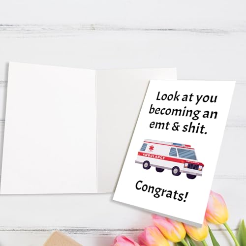 Funny EMT Graduation Card - Celebrate Emergency Medical Service