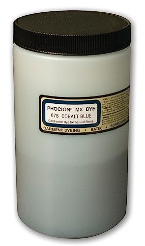 Jacquard Procion MX Tie Dye Powder - Cobalt Blue - 1 Lb Cold Water Fiber Reactive Dye