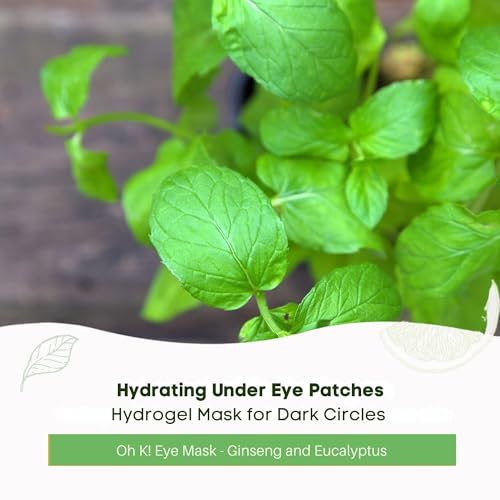 Oh K! Ginseng & Eucalyptus Hydrating Hydrogel Under Eye Patches