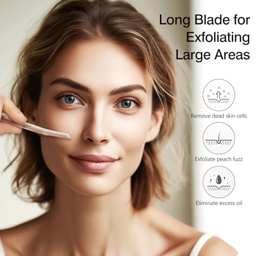 Kootinn 10-Pack Dermaplaning Razors for Women Facial Hair and Peach Fuzz