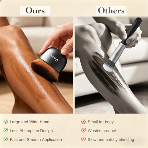 START MAKERS Large Self Tanner Brush - Kabuki Body & Face Applicator