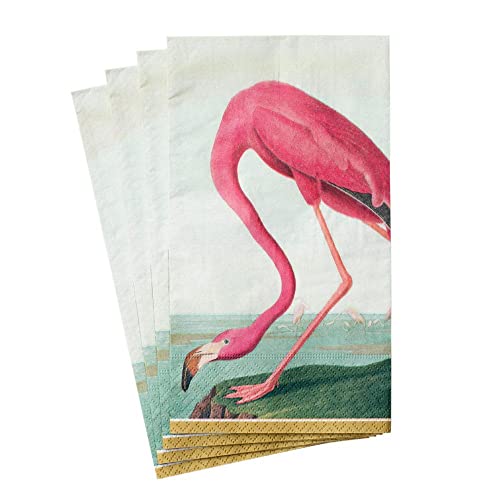 Caspari Audubon Birds Guest Towel Napkins, Triple-Ply Paper, 15 Count