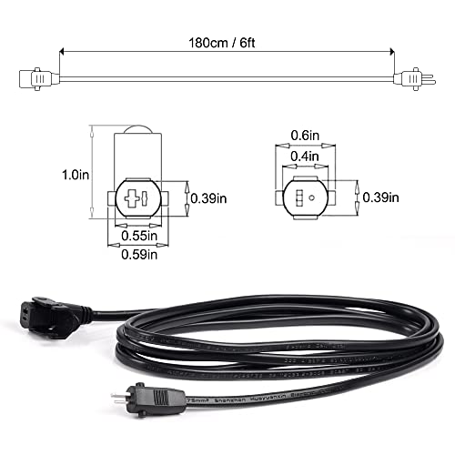 Sopito 6.6 Feet Recliner Cable Replacement for Lift Chairs