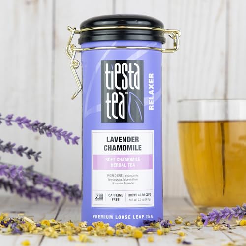 Tiesta Tea Lavender Chamomile Herbal Tea - Loose Leaf, 50 Cups