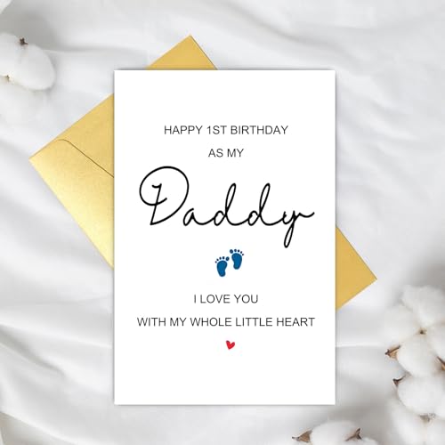 Supoeguk Happy First Birthday as My Daddy Card – Variation 14, From Baby to New Dad