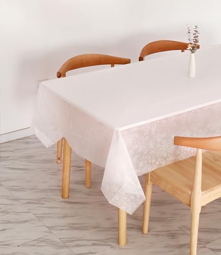 Waterproof Disposable Tablecloth - 54" x 108" for Parties & Events