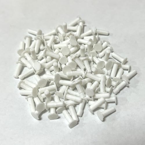 120 PCS White Hole Plugs for IKEA Billy Bookcase - Durable & Flexible