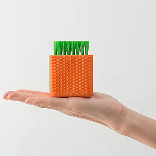 Selaurel Silicone Laundry Brush Scrub - 2 Pack (Green and Orange)