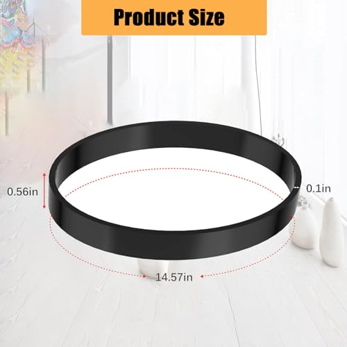 Bissell Vacuum Belt Replacement for Powerlifter & CleanView - Pack of 4