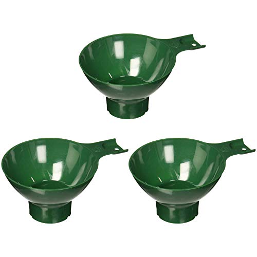 Norpro 4.75in Wide Mouth Plastic Funnel - Pack of 3