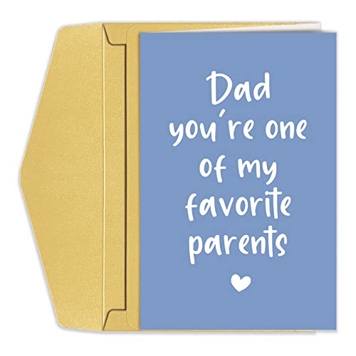 Funny Father’s Day Card - Sarcastic Birthday Card for Dad