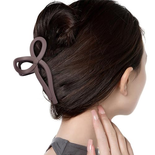 PHALIN Bow Hair Claw Clips 6PCS - Statement Ribbon Hair Barrettes
