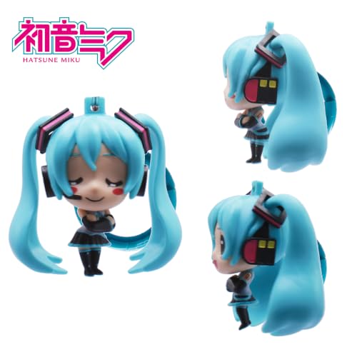 Hatsune Miku Backpack Hanger Keychain - Collectible PVC Figure