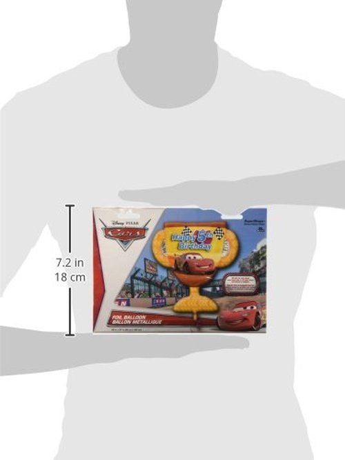 Anagram/MD 27" Cars Trophy 5th Jumbo Birthday Balloon