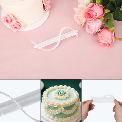 Adjustable Cake Arc Ruler Tool - Premium Plastic Pastry Guide