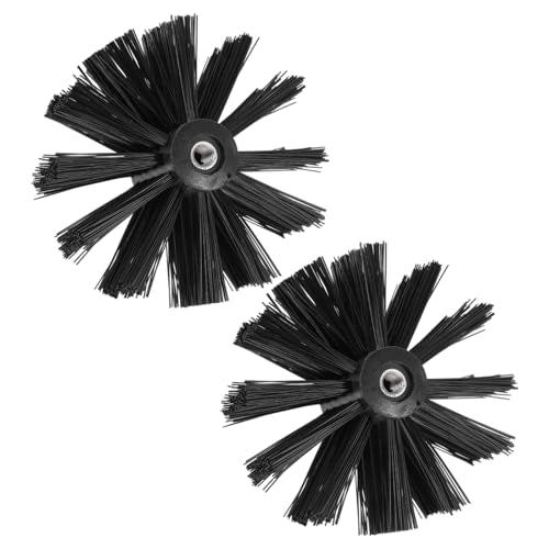 DOITOOL 4 Inch Chimney Brush Head - Flexible Nylon Fireplace Cleaner