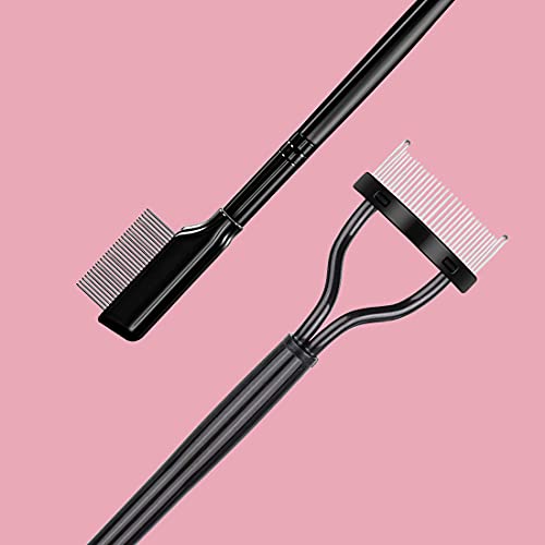 GAOSENLONK 2-Piece Metal Teeth Eyelash Separator and Comb Set