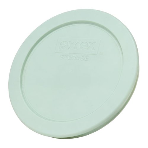 Pyrex 7200-PC 2-Cup Sage Green Food Storage Replacement Lid (2-Pack) - Made in USA
