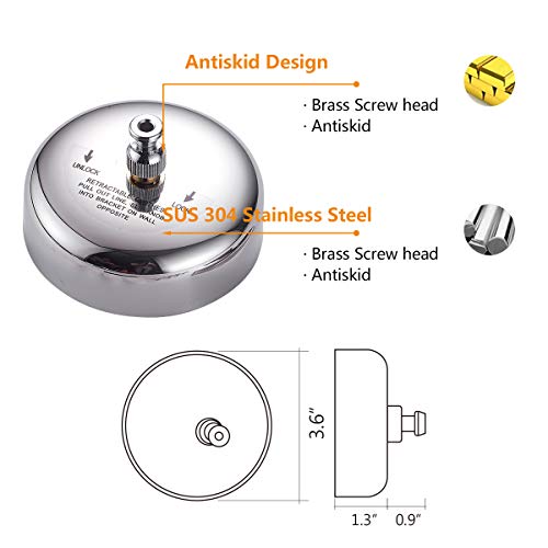 JOOM Retractable Clothesline - 9.2 Feet Stainless Steel for Laundry & Bathroom
