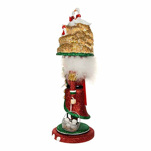 18-Inch Holiday Nutcracker - 12 Days of Christmas Collectible Decor